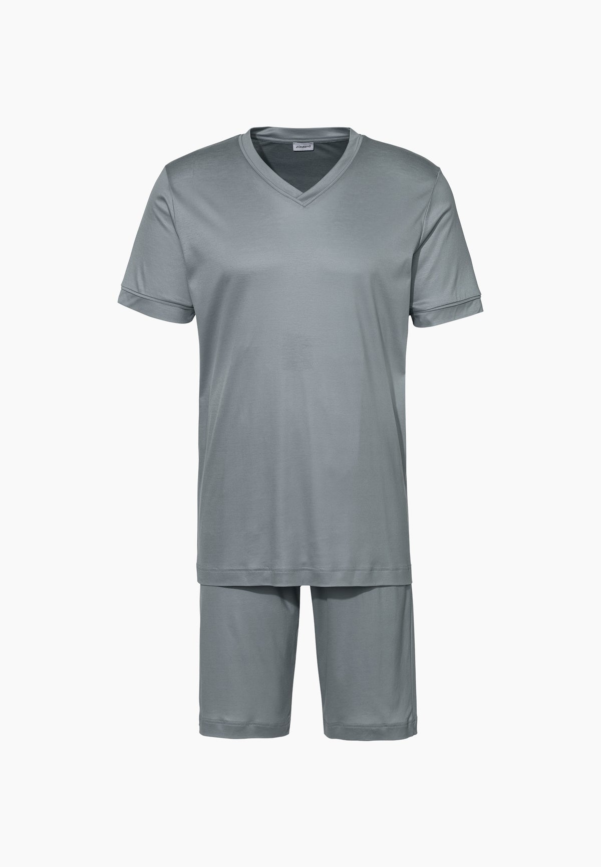 Sustainable Luxury | Pyjama Short - blue grey