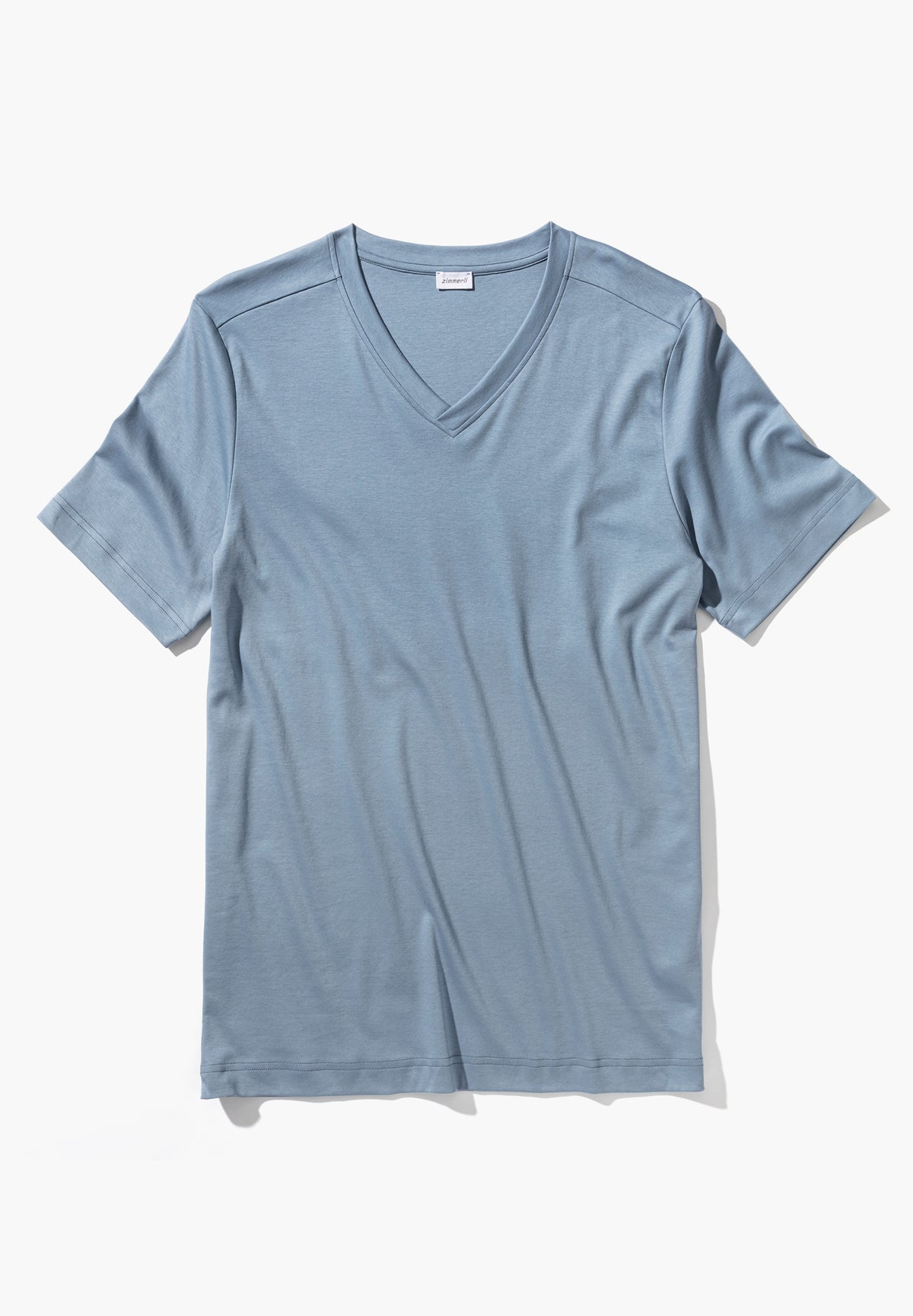 Supreme Green Cotton | T-Shirt Short Sleeve V-Neck - north lake