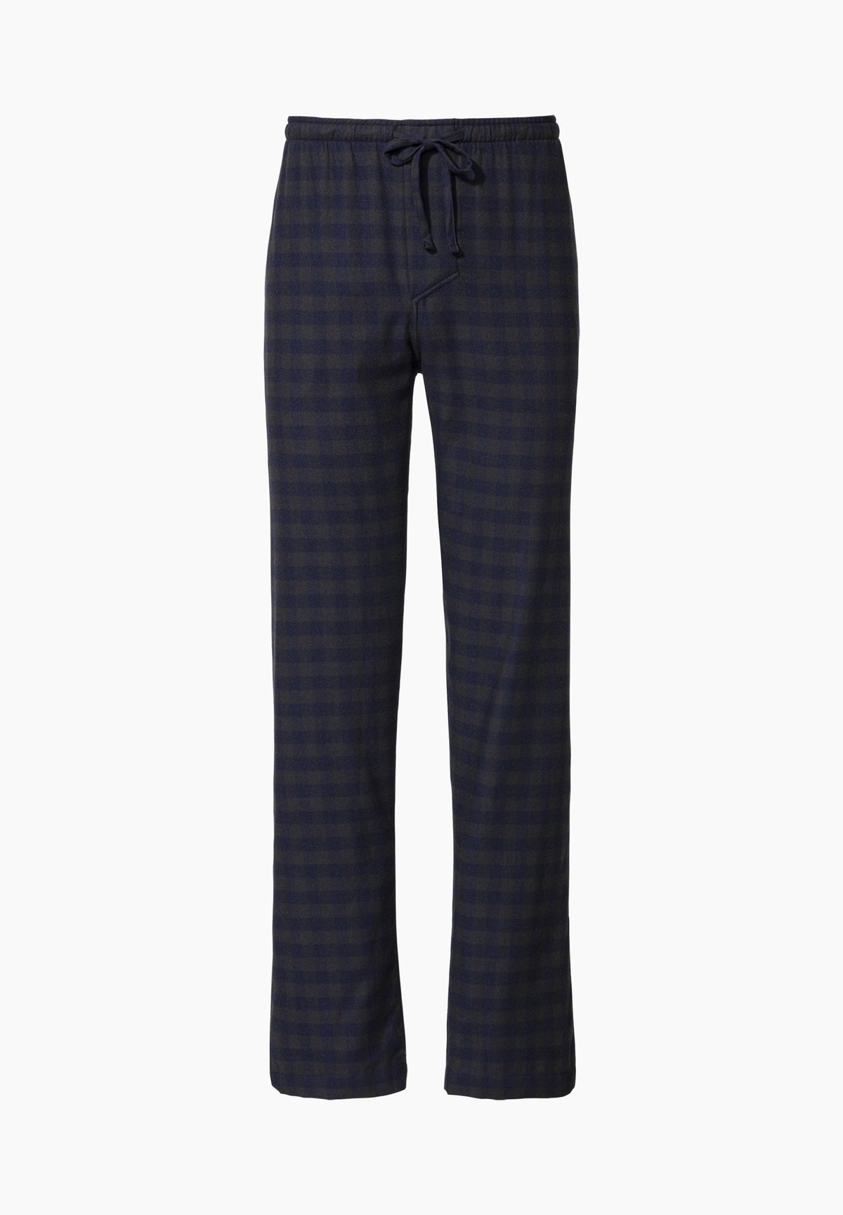 Cozy Flannel | Hose lang - navy check