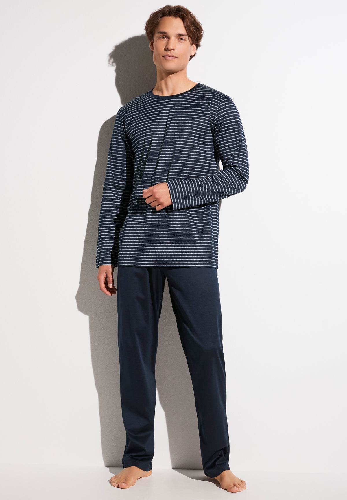 Filodiscozia Stripes | Pyjama Long - dark blue stripes